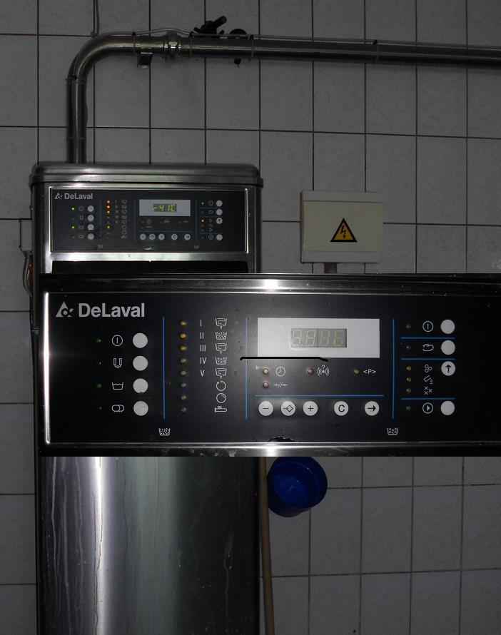 plovimo mašinos kompiuterizuotą elektroninę įrangą galima nustatyti plovimo parametrus pagal kiekvienos fermos reikalavimus. 45 pav.
