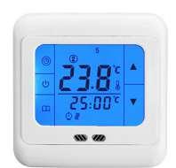 Touchscreen - 4.3 Inch. 7 Day Programmable. Various sensor settings - floor, ambient and both floor and ambient. Super accurate temperature detector. Interactive graph display with clear descriptions.