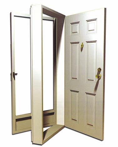 DOORS & WINDOWS STEEL COMBO DOOR SIX PANEL Jamb Width: Door Inside: Door Outside: Storm Color: Storm Style: 4 White White White Full View 34 x 76 L/H 64-3476L R/H 64-3476R 34 x 78 L/H Special Order