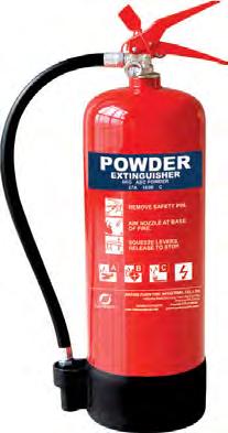 Dry Powder Safe on electrical fires Fine on most liquid fires, apart from chip pan fires Provides rapid fire knockdown, but does not seal the fire so take