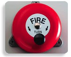Fire Alarms Fire alarms are a legal requirement in buildings, but systems can differ. Some are fully automatic systems, while other may be to use a hand bell and shout to warn people.