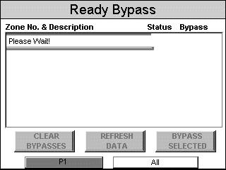 Security System Operation (cont'd) How to Remove Bypassed Zones A bypassed zone will automatically be unbypassed when you disarm the