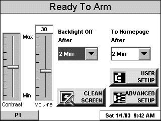 FA700KP-ADS Setup (Cont'd) 3. Press either the "Home" or "Back" button. A Settings Changed!