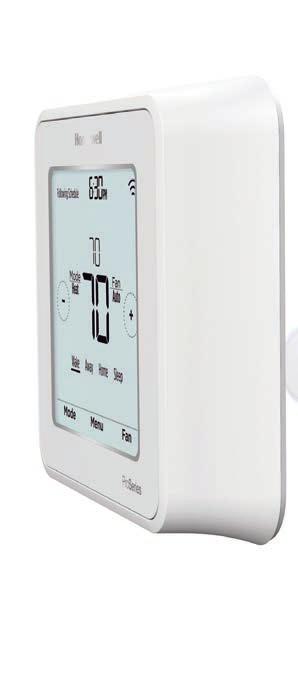 non-connected to a connected thermostat without having to rip and replace the connector and cover plate.