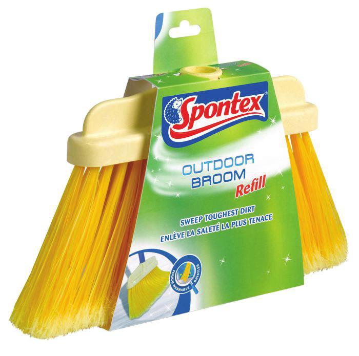 Code: 3384129002921 OUTDOOR BROOM SET Strong and thick bristles to pick up small and large