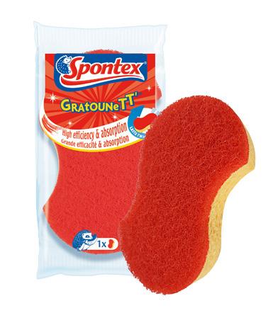 GRATOUNETT SCOURER Exclusive red scouring web for higher efficiency Lasts twice as long as other traditional red scourers Single pack Product Code: 9005 Product Description: Gratounett Scourer EAN