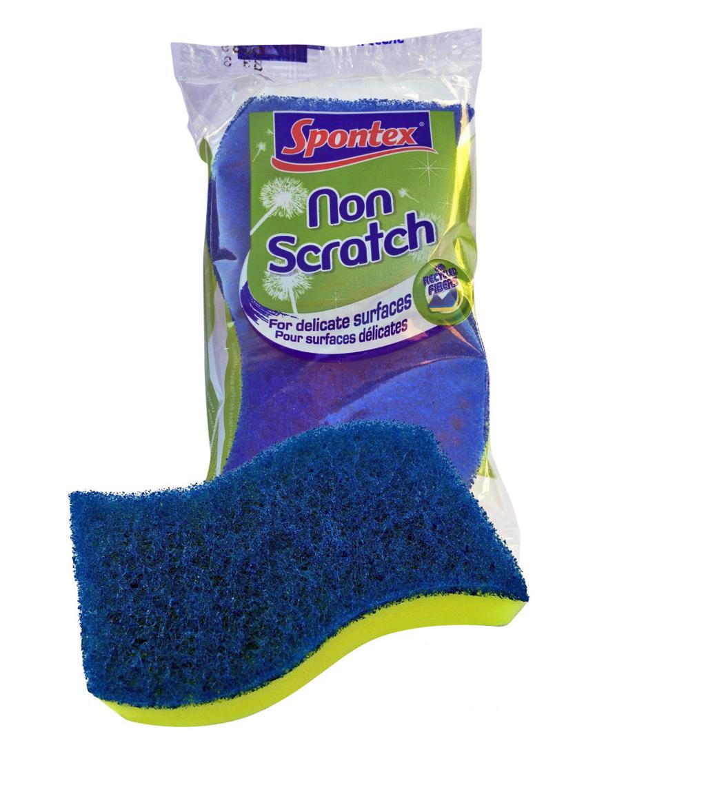 surfaces Deep cleaning without scratching Ergonomic shape Environmentally friendly scouring material
