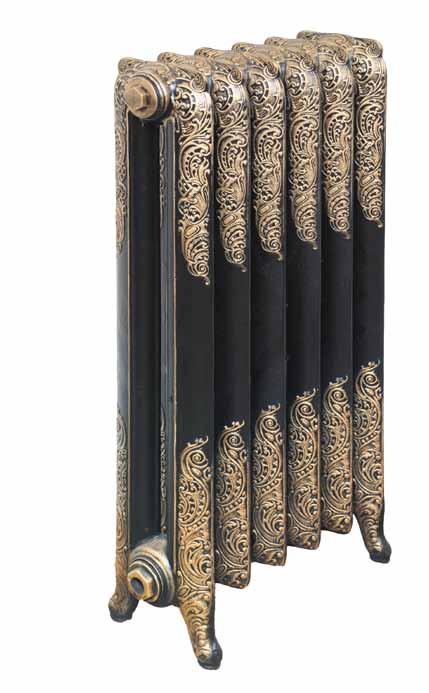 Rococo Royale The The stunning Rococo Royale cast iron radiator blends with any period setting and offers a very high heat output.