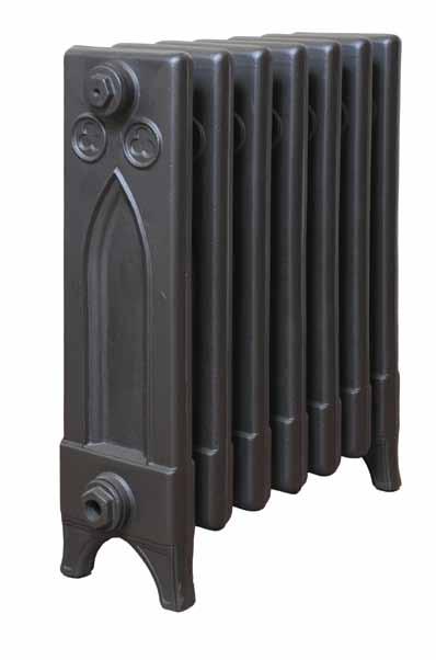 Gothic Collection The The Gothic cast iron radiator offers maximum heat output and combines efficiency with a beautiful The Gothic column cast iron radiator is a design exclusive to Beaumont.