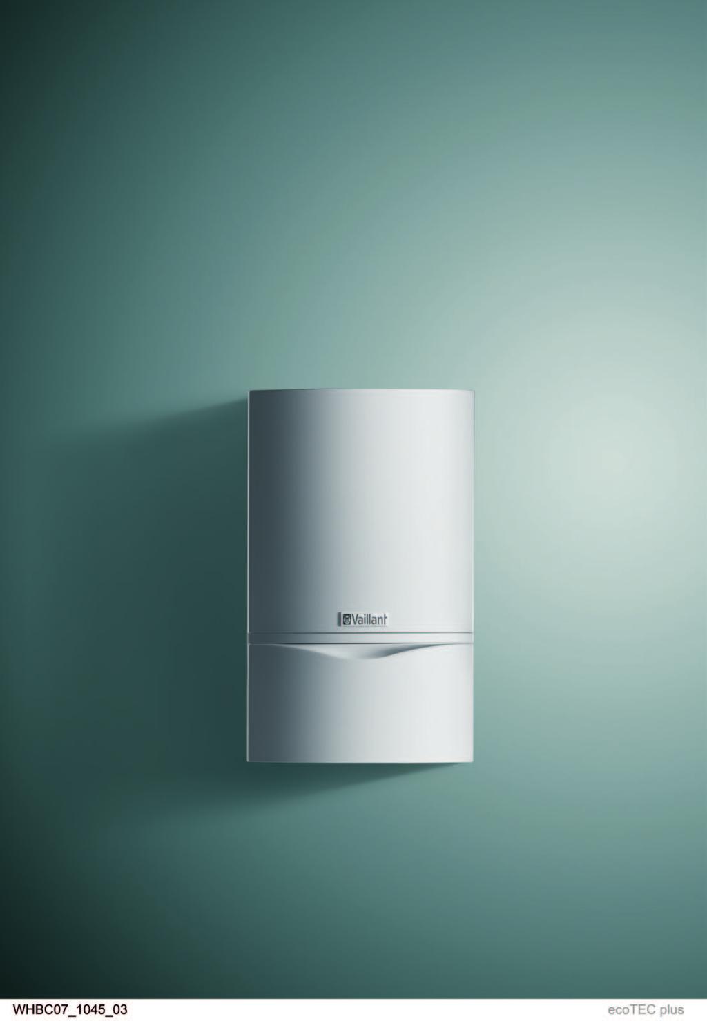 maximise heat transfer Comprehensive status and diagnostic information and push button programming Compatible with ecolevel condensate pump Compatible with the Vaillant range of high efficiency flues