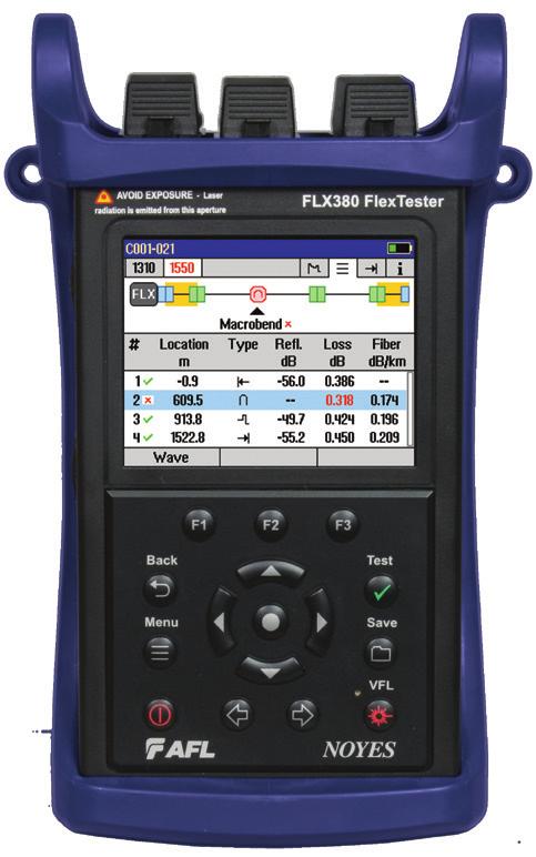 FEATURES Patented in- or out-of-service testing from a single port ServiceSafe live PON detection and OTDR test without service disruption New LinkMap with Pass/Fail option simplifies fiber optic