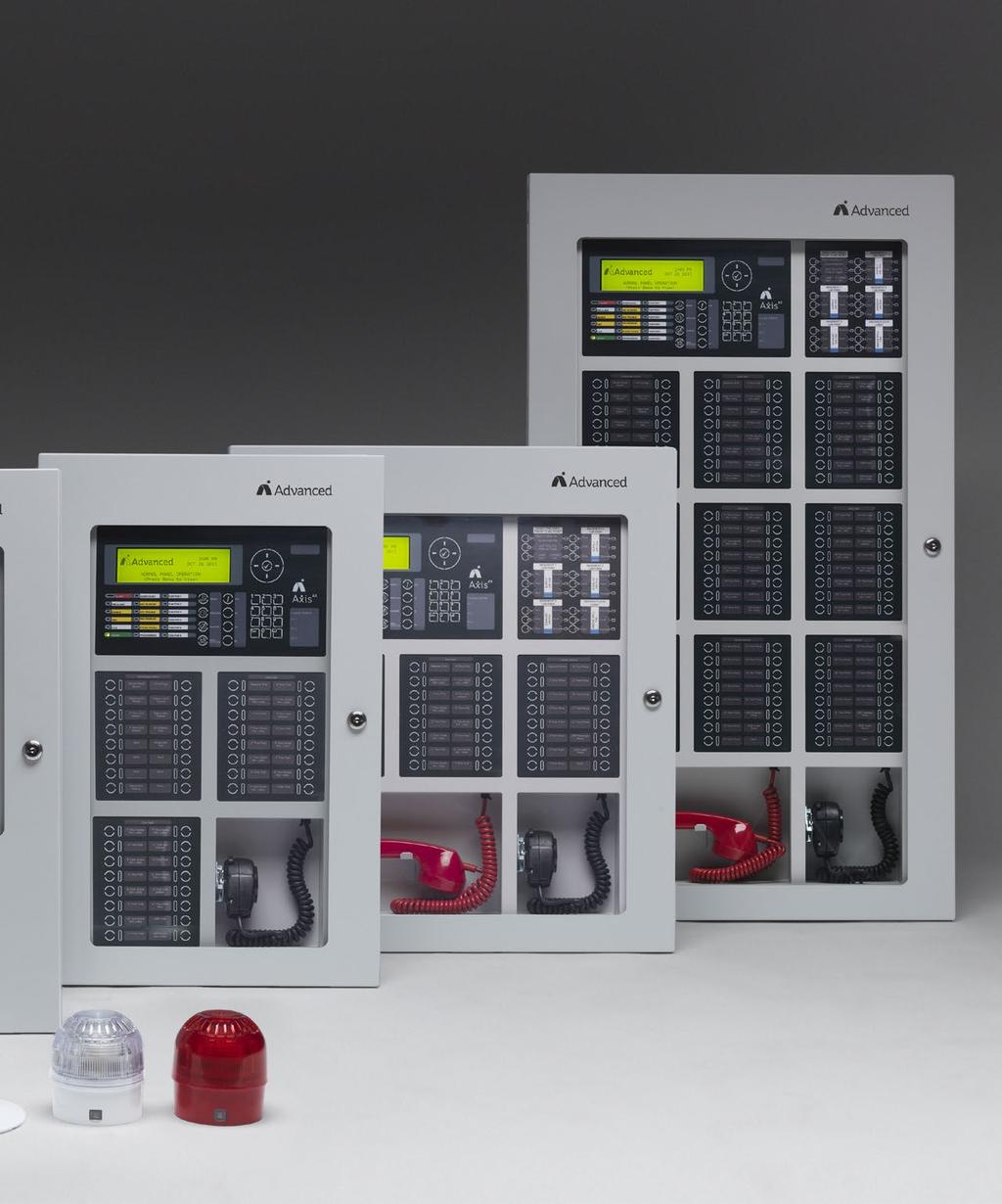 Axis AX includes multi-channel audio with messages built into each node and synchronization of audio and NAC devices per panel across the network, with complete system redundancy.