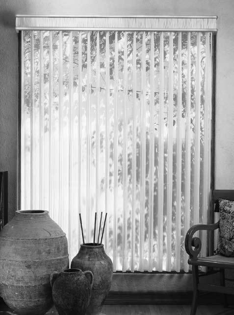 SHEER MAGIC Installation Instructions The Vertical Blind that Looks Like A Sheer Drapery! Congratulations on the purchase of your new window covering!