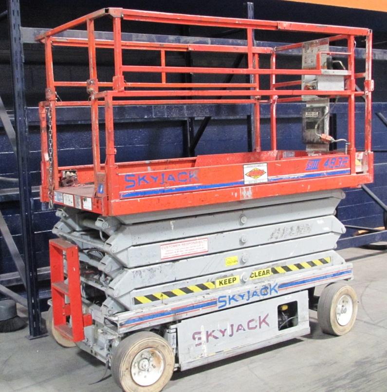 28 Scissor Lift for Plant Maintenance Price: $1,400,000 U.S.D., F.O.B. Las Vegas, Nevada, USA Notes: Photos were taken just prior to decommissioning of plant.