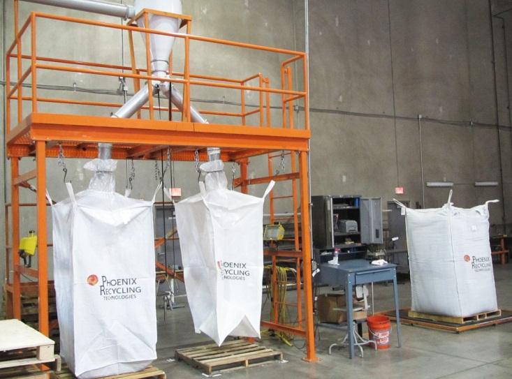 Vain feed type, 10 HP Bagging Station For loading of