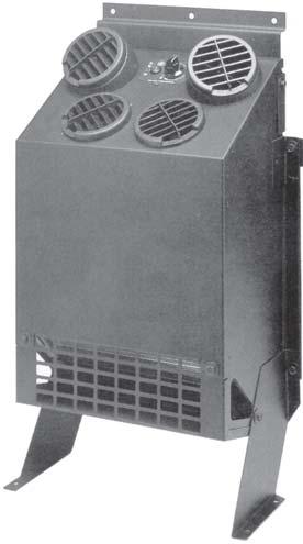 EVAPORATOR UNIT BACKWALL MOUNT The 10-9712 blasts ice cold high velocity air where you want it.
