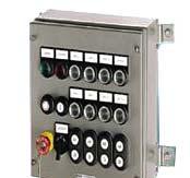 Cable Systems provide explosion-protected control stations and distribution boards which can be used in