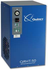 Quincy filters remove solid contamination from the airstream, while Quincy dryers remove moisture allowing clean, cool air to flow directly to your