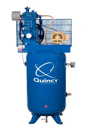 QUINCY QR-25 SERIES THE QUINCY QR-25 SERIES INCLUDES 1-25 HP MODELS DELIVERING UP TO 175 PSIG Proven performance measured in decades Engineered for the lowest cost of ownership Efficiency for your