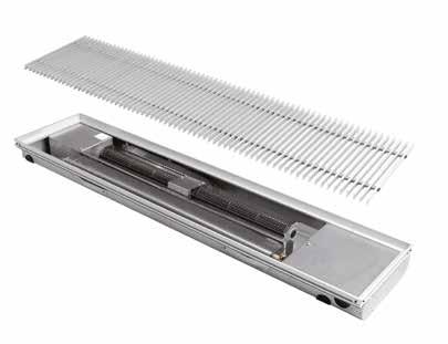 Features & Benefits Flats, family houses, offices, corridors High heating efficiency Forced convection by tangential fans Noiseless run Suitable for dry environments Termo Dynamic A wide range of