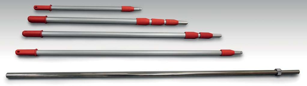 5065B-1000B 5065C-1000 Telescopic Rods Easily adjustable to the required length. Robust, light weight aluminium or stainless steel construction. TeleScoop Rods Part No.