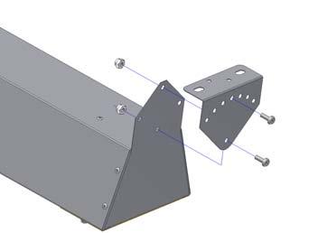 HEATER INSTALLATION continued SUSPENSION ALTERNATIVES Adjustable mounting brackets Your OCH series heater can be mounted with either adjustable mounting brackets or chain suspension.