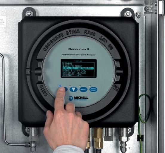 Process Instruments System Description Main Unit The Condumax II Main Unit contains all of the critical components in a single explosion proof/flameproof enclosure for installation in Zone 1 or 2