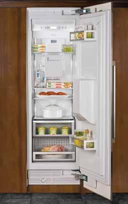 FREEDOM COLLECTION, FREEZER COLUMN FEATURES & BENEFITS FULL-EXTENSION DRAWERS AND OVERSIZED