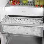 FREEDOM REFRIGERATION STAINLESS STEEL EXTERIOR ICE & WATER DISPENSER An industry first: our