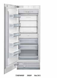 FREEDOM COLLECTION 30-INCH CUSTOM FREEZER COLUMN T30IF800SP T30IF800SP T30IF800SP 30-Inch Flush, with Internal Ice Maker Build Your Custom SPECIFICATIONS Total Capacity (cu. ft.) 15.