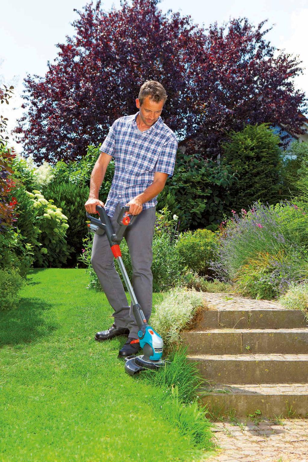 edge. Why? Lawn edges are normally not reached by lawnmowers. That s why they are often longer and not precisely cut.