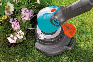 tip All products and more info at: Cut the lawn edges before mowing the lawn.