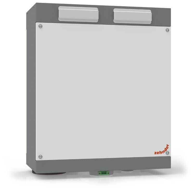 Zehnder Comfosystems ComfoAir 180 Physical specifications The Zehnder ComfoAir 180 heat recovery ventilation system is an ultra compact unit which is highly suited to new build and renovation