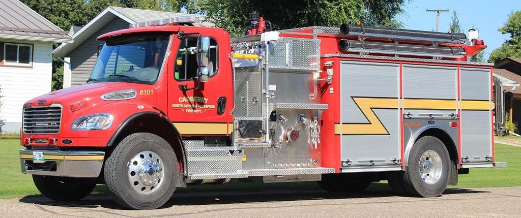 Carberry, MB got this 2016 Freightliner M2-106/Acres pumper for Pump 101 earlier this