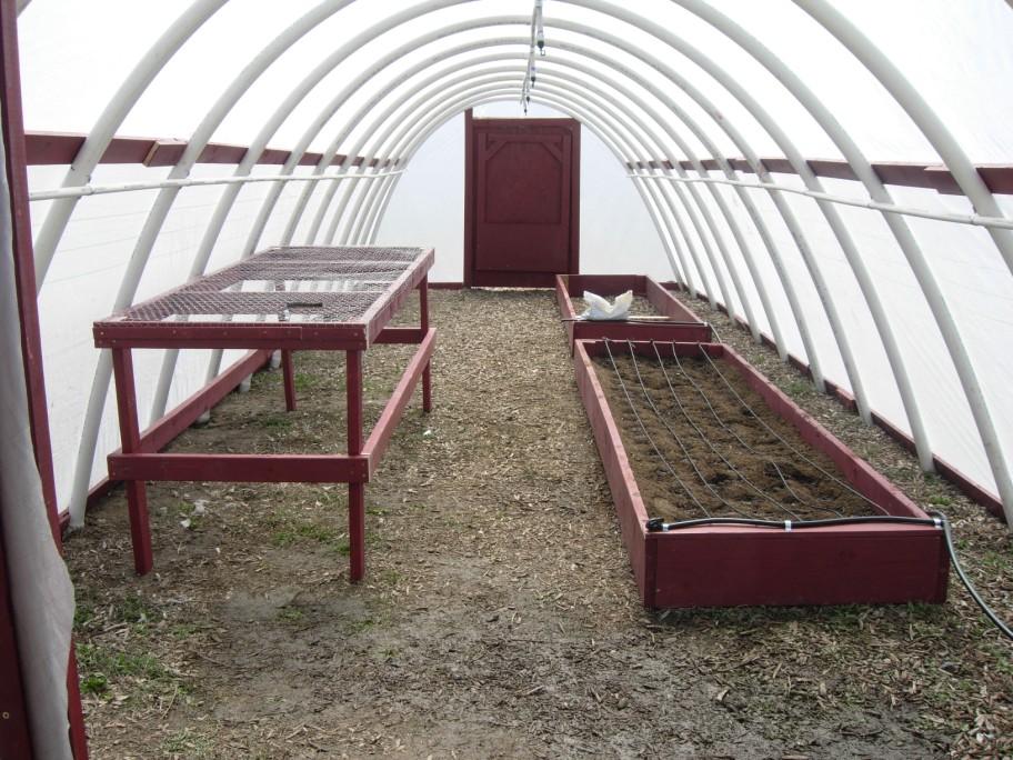 CONCLUSION A hoop house is a practical tool that is affordable to construct, practical to use, can extend growing season and possibly improve the income for an operation.
