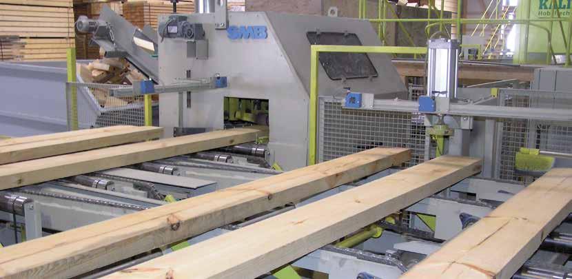 SMB Maschinenbau Expertise in Timber Processing SMB Maschinenbau Finger-Jointing Lines Cut-off Saws Presses