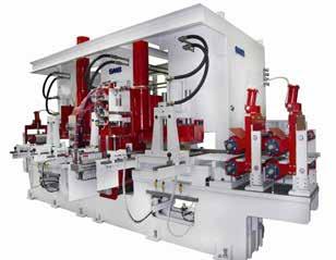 The machine can be equipped with glue application systems for all types of glue.