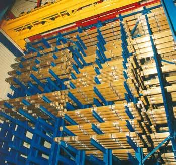 These include, amongst others, order-picking storage systems and lamella hardening sections of