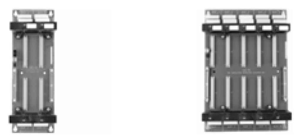 CC-2 Card Cage-2 Slots CC-5 Card Cage-5 Slots CC-5 / CC-2 Card Cages The Models CC-5 / CC-2 card cages provide the physical mounting location and all wiring connection points for all fire-and-voice