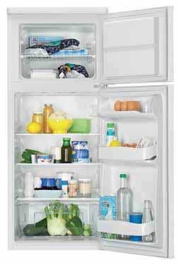 COOLING Save money with this energy efficient A+ rated model Auto fridge defrost The Space+ salad drawer allows you to store even the largest vegetable items 1 full width wire freezer shelf 3 height