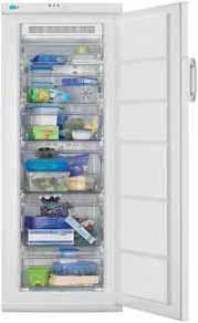 FREESTANDING COOLING: CABINET FRIDGES AND FREEZERS ZRA33400WA A+ 60 154 325 ltr LED Space Space for everything: this large capacity fridge provides plenty of storage space for the weekly shop.