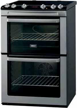 FREESTANDING COOKING: ELECTRIC COOKERS ZCV667MXC / NC / ZCV665MWC ZCV551MXC / WC / NC -10% AA 60 XXL AUTO -10% AA 55 XXL AUTO Ideal if you want to come home to a hot meal, Auto Cook is a fully