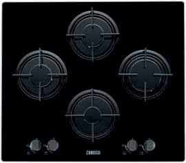 For a contempary look this gas on glass hob will enhance the style of your kitchen. + Line Layout ensures you have more room for pots and pans when cooking your favorite dishes.