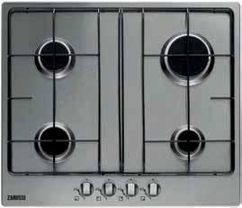COOKING: GAS HOBS ZGG75524XA ZGX65424XA ZGG65414SA ZGG62414WA 75 AUTO OFF WOK 60 AUTO OFF 60 AUTO OFF 60 AUTO OFF To enhance your cooking experience, our 75cm wide hobs give you just that little bit