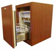 DRAWER WOOD FRONT ATTACHMENT Marine Refrigerators & Freezer DR 49, 55, 65, and 160 New Drawer Customization concept: Indel Webasto Marine provides its