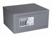 laptop in Safe 30 Safe 10 Stainless Steel Safe 30 Stainless Steel Safe 30 Gray Steel painted with highly resistent gray coating Control panel integrated flush with the