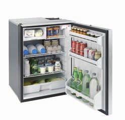 Isotherm CRUISE EL 85 625 475 500 (+50) Type CR 85 Gross volume (l) 85 CRUISE EL 130 The CR 130 EL features a separated freezer compartment with a volume of 6 liters, two adjustable shelves and three