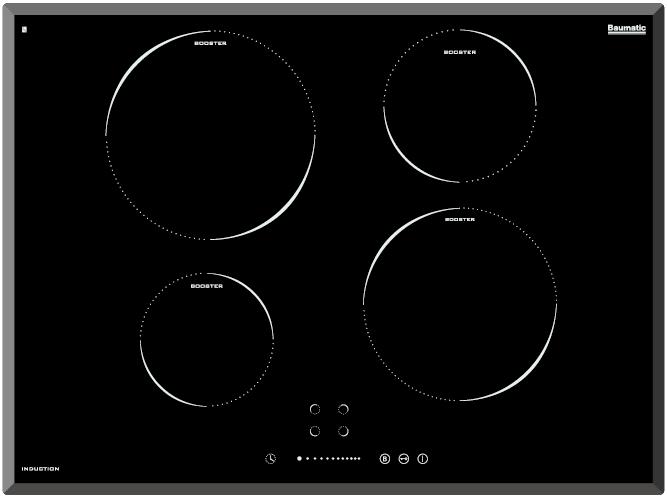 User Manual for your Baumatic BHI650/BHI750 60/ 70 cm Induction hob with slider NOTE: This User Instruction Manual contains important information, including safety & installation points, which will