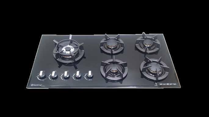 NEW DUAL CONTROL SERIES The new range of Goldline Dual Control cooktops are the perfect inclusion to any modern kitchen design.