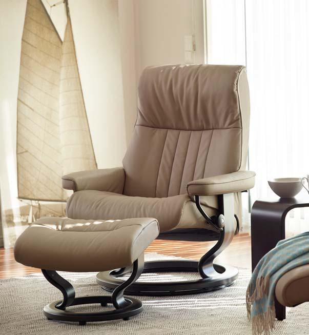 Stressless gives you the choice as we want everyone to have the opportunity to experience a bespoke comfort feeling, regardless of body shape and size. If you want it it s yours!